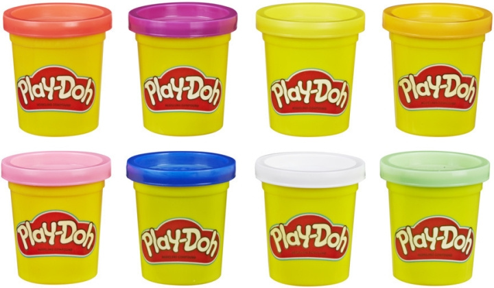 PLAY-DOH modelleringsvax, regnbågsfärger in the group TOYS, KIDS & BABY PRODUCTS / Toys / Clay, play sand and accessories at TP E-commerce Nordic AB (C47219)