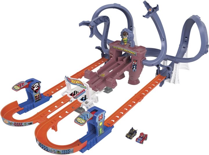 Hot Wheels Marvel Racer Verse Spidey Circuit Track Set in the group TOYS, KIDS & BABY PRODUCTS / Toys / Racing tracks at TP E-commerce Nordic AB (C47266)