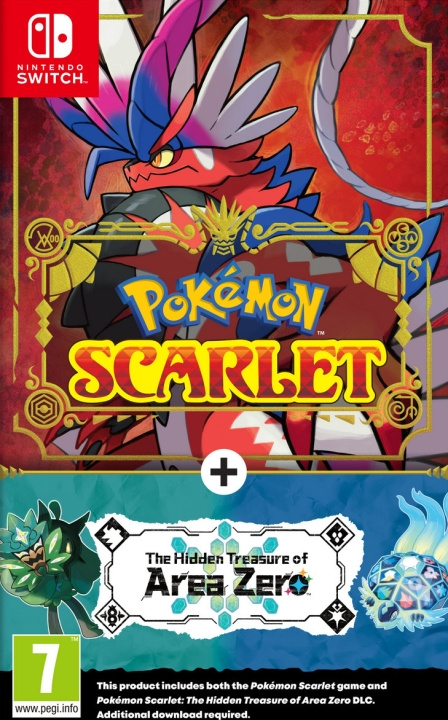 Nintendo Pokémon Scarlet + The Hidden Treasure of Area Zero (Switch) in the group HOME ELECTRONICS / Game consoles & Accessories / Nintendo Switch / Games at TP E-commerce Nordic AB (C47306)