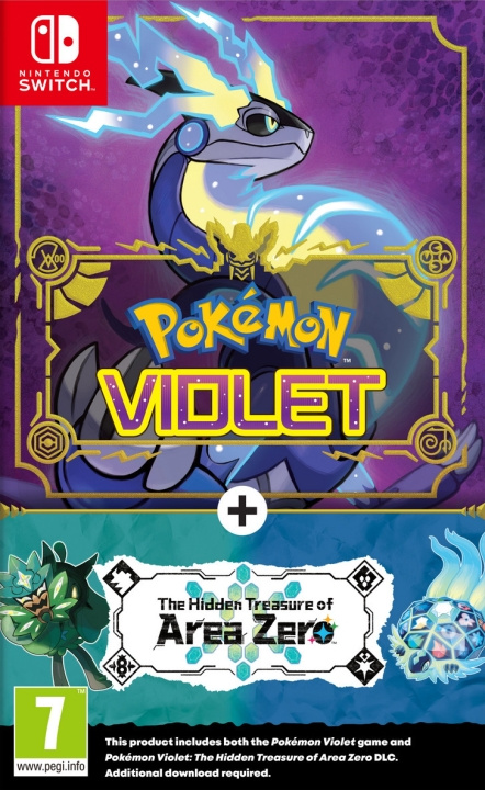 Nintendo Pokémon Violet + The Hidden Treasure of Area Zero (Switch) in the group HOME ELECTRONICS / Game consoles & Accessories / Nintendo Switch / Games at TP E-commerce Nordic AB (C47307)