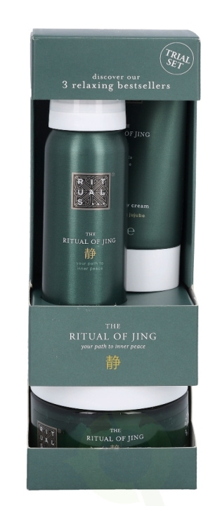 Rituals Jing Set 245 ml Foaming Shower Gel 50ml/Body Scrub 125gr/Body Cream 70ml in the group BEAUTY & HEALTH / Gift sets / Gift sets for her at TP E-commerce Nordic AB (C47514)
