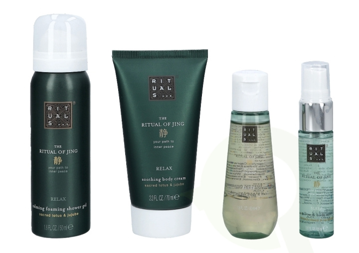 Rituals Jing Set 190 ml Body Cream 70ml/Dry Oil 50ml/Body Mist 20ml/Foaming Shower Gel 50ml in the group BEAUTY & HEALTH / Gift sets / Gift sets for her at TP E-commerce Nordic AB (C47515)