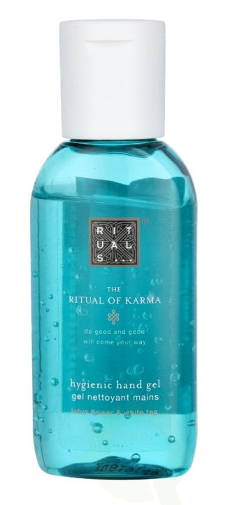 Rituals Karma Hygienic Hand Gel 50 ml Holy Lotus & White Tea in the group BEAUTY & HEALTH / Health care / hand disinfection at TP E-commerce Nordic AB (C47564)