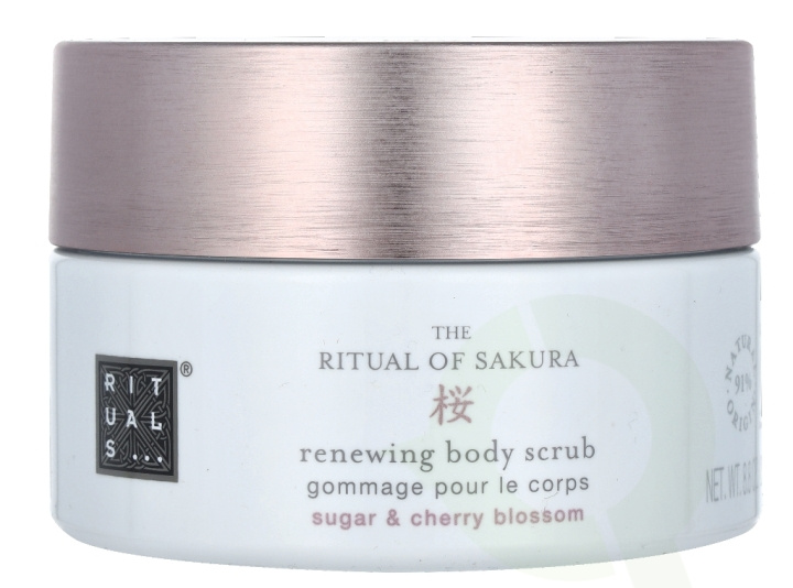 Rituals Sakura Renewing Body Scrub 250 gr Sugar & Cherry Blossom in the group BEAUTY & HEALTH / Skin care / Body health / Bath & Shower gels at TP E-commerce Nordic AB (C47568)