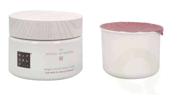 Rituals Sakura The Ritual Renewing Duo Set 440 ml Body Cream 220ml/Body Cream - Refill 220ml in the group BEAUTY & HEALTH / Gift sets / Gift sets for her at TP E-commerce Nordic AB (C47610)