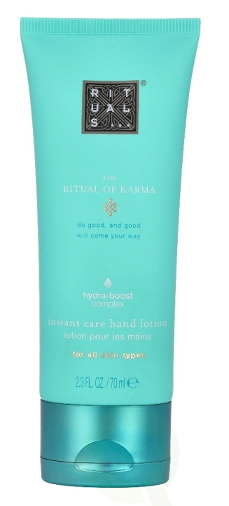 Rituals Karma Instant Care Hand Lotion 70 ml For All Skin Types in the group BEAUTY & HEALTH / Manicure / Pedicure / Hand Creams at TP E-commerce Nordic AB (C47628)