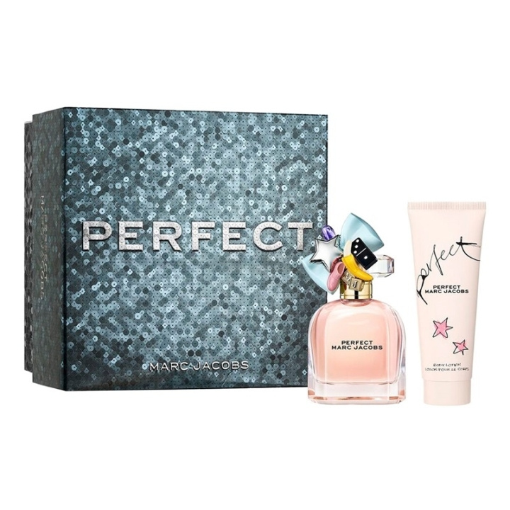 Marc Jacobs Giftset Perfect Edp 50ml + Body Lotion 75ml in the group BEAUTY & HEALTH / Gift sets / Gift sets for her at TP E-commerce Nordic AB (C47672)