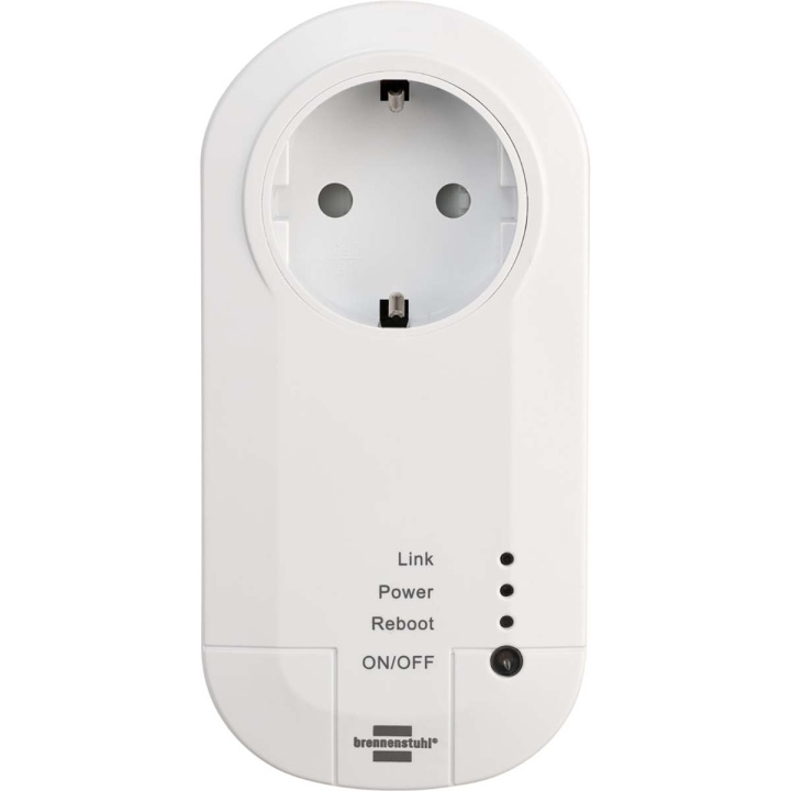 Brennenstuhl ®Connect smart plug with 433 MHz transmitter WA 3600 LRF01 433 in the group HOME, HOUSEHOLD & GARDEN / Smart home / Smart plugs at TP E-commerce Nordic AB (C47691)