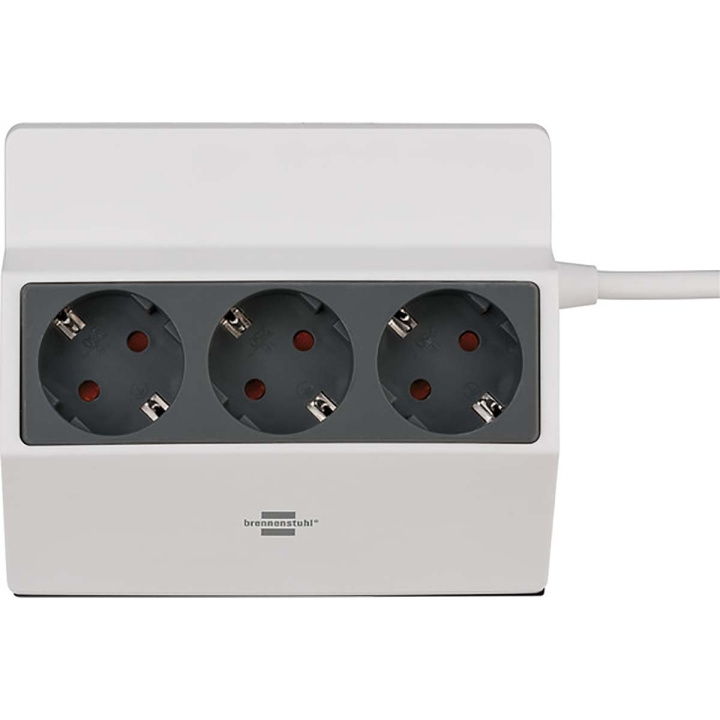 Brennenstuhl Clampable socket strip 3-way (socket strip 3m for flexible attachment, clamping width 5cm, with increased protection against accidental contact) in the group HOME, HOUSEHOLD & GARDEN / Electricity & Lighting / Power strips at TP E-commerce Nordic AB (C47694)