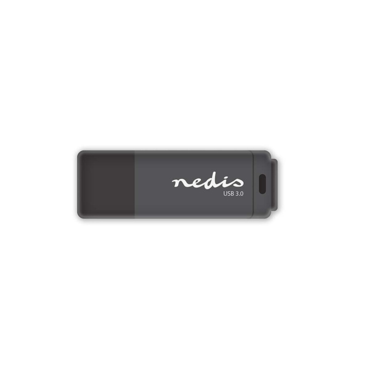 Nedis Flash Drive | 128 GB | USB Type-A | Read speed: 80 MB/s | Write speed: 10 MB/s in the group HOME ELECTRONICS / Storage media / USB memory / USB 3.0 at TP E-commerce Nordic AB (C47727)