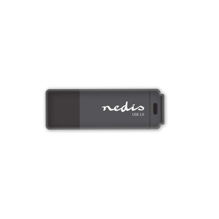 Nedis Flash Drive | 64 GB | USB Type-A | Read speed: 80 MB/s | Write speed: 10 MB/s in the group HOME ELECTRONICS / Storage media / USB memory / USB 3.0 at TP E-commerce Nordic AB (C47729)