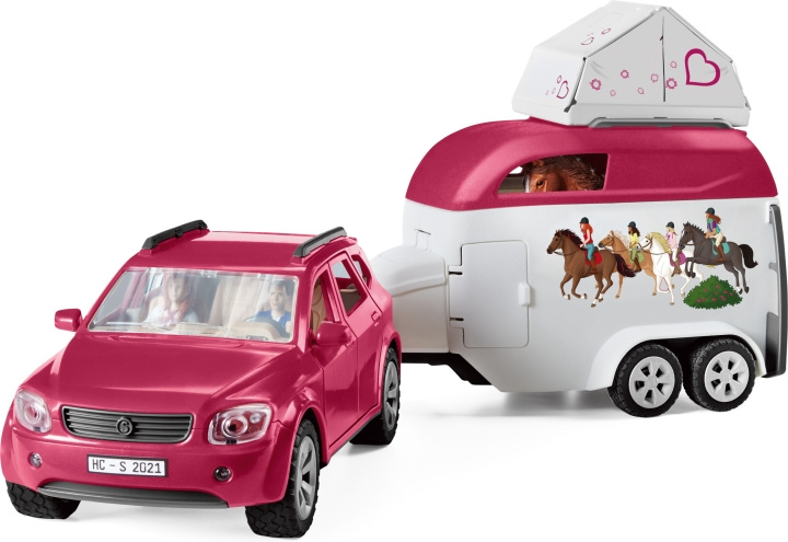 Schleich Horse Club 42535 - Äventyr med bil och hästsläp in the group TOYS, KIDS & BABY PRODUCTS / Toys / Figures, Miniatures & accessories at TP E-commerce Nordic AB (C47803)
