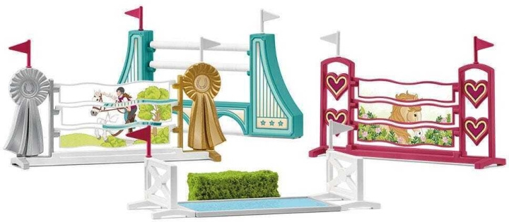 Schleich Horse Club 42612 Tillbehör hästhoppningsbana in the group TOYS, KIDS & BABY PRODUCTS / Toys / Figures, Miniatures & accessories at TP E-commerce Nordic AB (C47868)