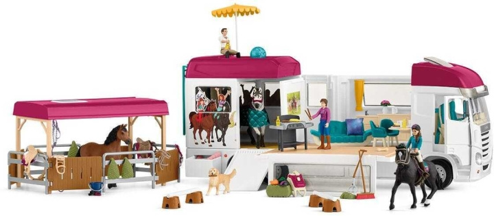 Schleich Horse Club 42619 - Hästtransport in the group TOYS, KIDS & BABY PRODUCTS / Toys / Figures & Miniatures at TP E-commerce Nordic AB (C47886)