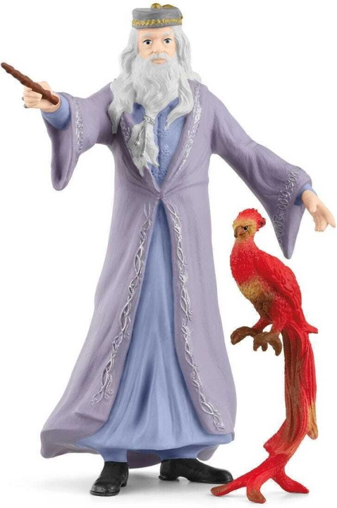 Schleich Harry Potter 42637 - Dumbledore & Fawkes in the group TOYS, KIDS & BABY PRODUCTS / Toys / Figures, Miniatures & accessories at TP E-commerce Nordic AB (C47887)