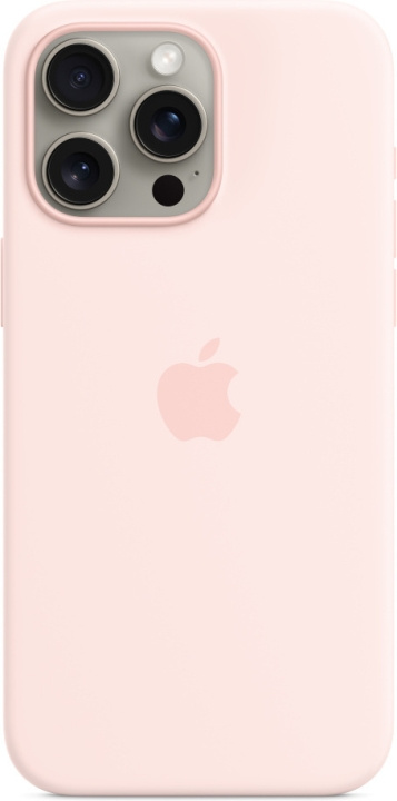 Apple iPhone 15 Pro Max silikonfodral med MagSafe, rosa in the group SMARTPHONE & TABLETS / Phone cases / Apple / iPhone 15 at TP E-commerce Nordic AB (C47978)