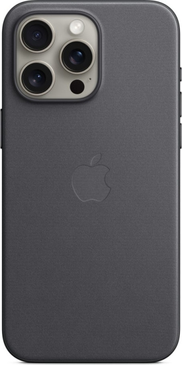 Apple iPhone 15 Pro Max FineWoven fodral med MagSafe, svart in the group SMARTPHONE & TABLETS / Phone cases / Apple / iPhone 15 at TP E-commerce Nordic AB (C47989)
