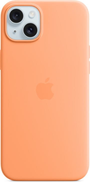 Apple iPhone 15 Plus silikonfodral med MagSafe, sorbet orange in the group SMARTPHONE & TABLETS / Phone cases / Apple / iPhone 15 at TP E-commerce Nordic AB (C48002)