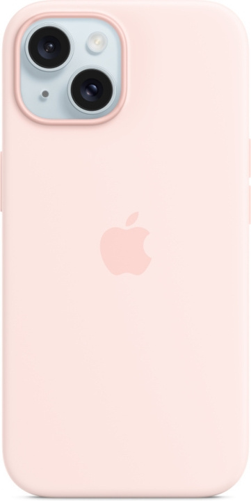 Apple iPhone 15 silikonfodral med MagSafe, rosa in the group SMARTPHONE & TABLETS / Phone cases / Apple / iPhone 15 at TP E-commerce Nordic AB (C48015)
