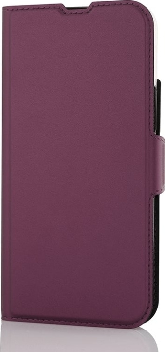 Wave BookCase -skyddshölje, MagSafe-kompatibel, iPhone 15 Plus, smoky sangria in the group SMARTPHONE & TABLETS / Phone cases / Apple / iPhone 15 at TP E-commerce Nordic AB (C48034)