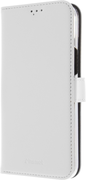 Insmat Exclusive Flip Case plånboksfodral, iPhone 15, vit in the group SMARTPHONE & TABLETS / Phone cases / Apple / iPhone 15 at TP E-commerce Nordic AB (C48118)
