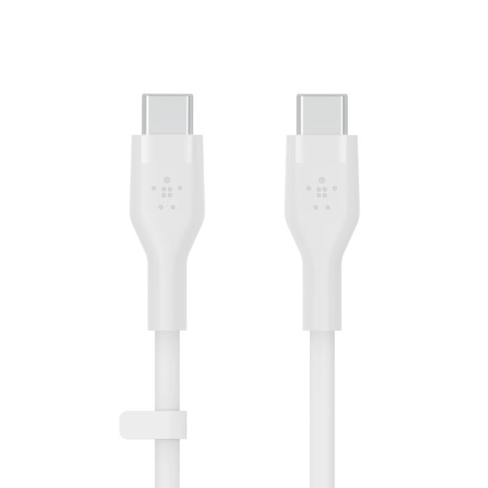 Belkin BOOST CHARGE USB-C to USB-C 2.0 Silicon, 2M, White in the group COMPUTERS & PERIPHERALS / Computer cables / USB / USB-C at TP E-commerce Nordic AB (C48204)