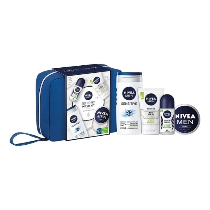 Nivea Men To Go Wash Kit in the group BEAUTY & HEALTH / Gift sets / Gift sets for him at TP E-commerce Nordic AB (C48246)