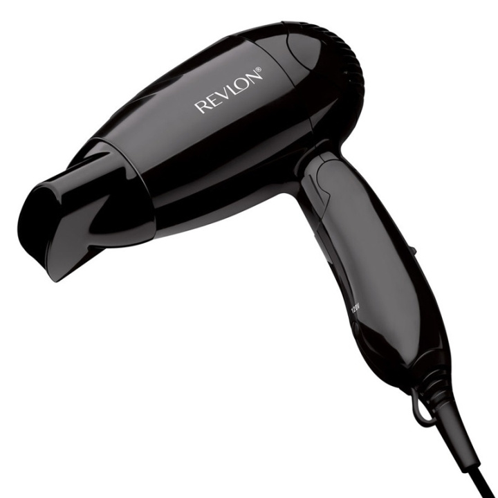 Revlon Essentials Compact Travel Hair Dryer in the group BEAUTY & HEALTH / Hair & Styling / Styling Tools / Hair dryer at TP E-commerce Nordic AB (C48258)