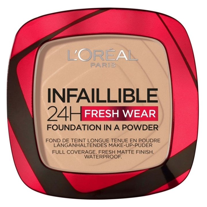 L\'ORÉAL PARIS L\'Oreal Infaillible 24h Fresh Wear Powder Foundation True Beige 130 in the group BEAUTY & HEALTH / Makeup / Facial makeup / Foundation at TP E-commerce Nordic AB (C48275)