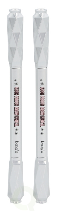 Benefit Goof Proof Getaway Duo 0.68 gr 2x Brow Shaping Pencil/Travel Set/Waterproof 12 Hours in the group BEAUTY & HEALTH / Makeup / Eyes & Eyebrows / Brow pencils at TP E-commerce Nordic AB (C48351)