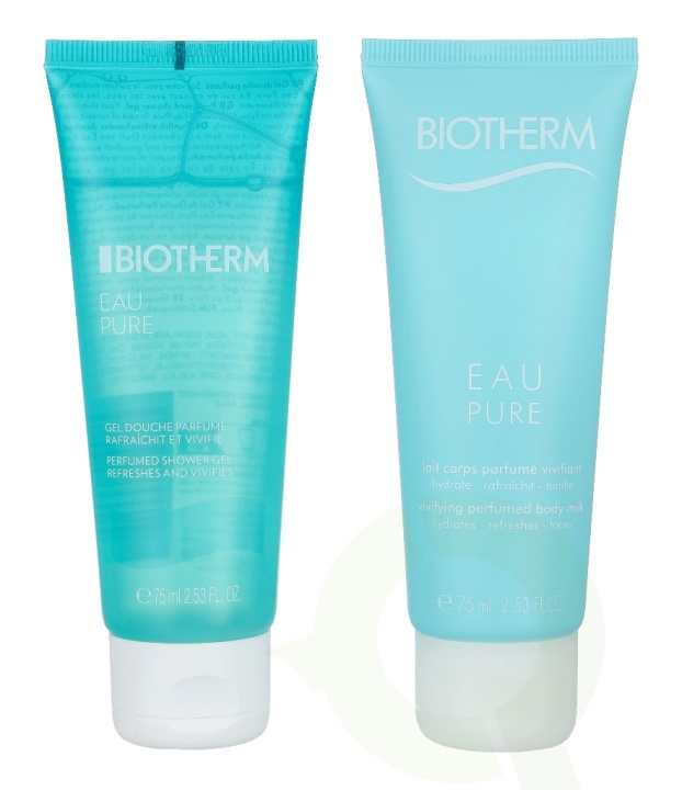 Biotherm Eau Pure Set 150 ml Eau Pure Showergel 75 ml/Eau Pure Bodymilk 75 ml in the group BEAUTY & HEALTH / Gift sets / Gift sets for her at TP E-commerce Nordic AB (C48403)