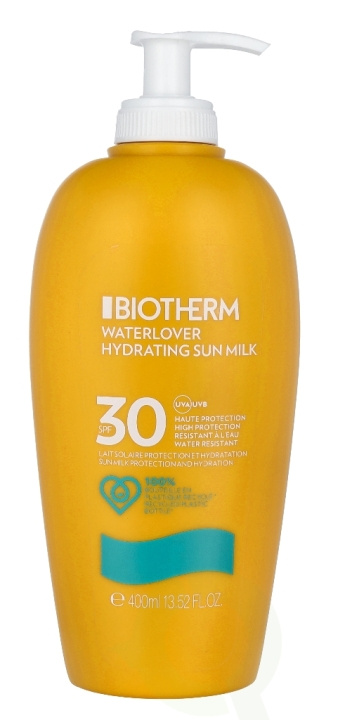 Biotherm Waterlover Hydrating Sun Milk SPF30 400 ml in the group BEAUTY & HEALTH / Skin care / Tanning / Sunscreen at TP E-commerce Nordic AB (C48414)