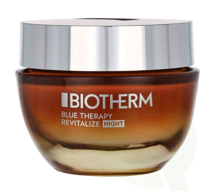 Biotherm Blue Therapy Amber Algae Night Cream 50 ml All Skin Types in the group BEAUTY & HEALTH / Skin care / Face / Night cream at TP E-commerce Nordic AB (C48424)