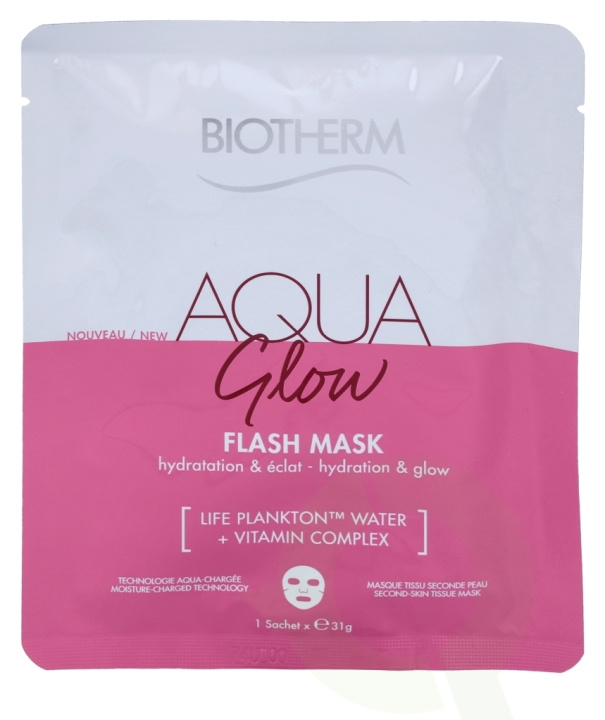 Biotherm Aqua Glow Flash Mask 31 gr Sensitive Skin in the group BEAUTY & HEALTH / Skin care / Face / Masks at TP E-commerce Nordic AB (C48429)