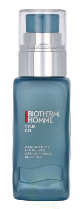 Biotherm Homme T-Pur Ultra-Mattifying and Oil Gel 50 ml in the group BEAUTY & HEALTH / Skin care / Face / Cleaning at TP E-commerce Nordic AB (C48433)