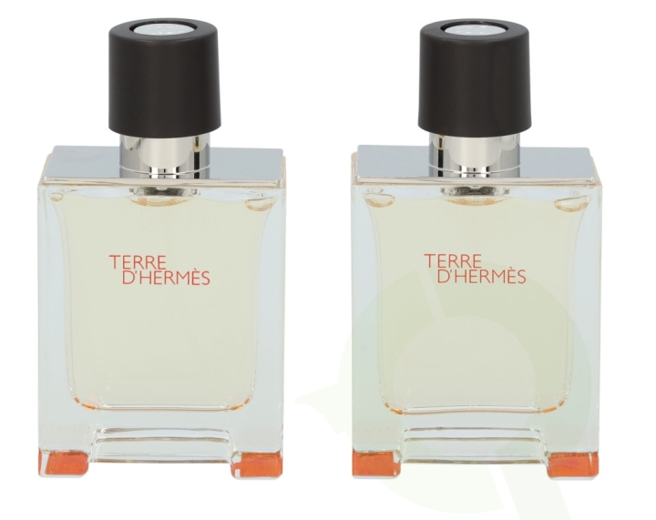 Hermes Terre D\'Hermes Duo Set 100 ml Edt Spray - 2 x 50ml in the group BEAUTY & HEALTH / Fragrance & Perfume / Perfumes / Perfume for her at TP E-commerce Nordic AB (C48584)