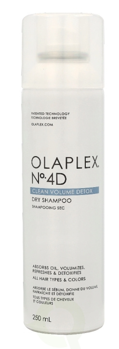 Olaplex No. 4D Clean Volume Detox Dry Shampoo 250 ml All Hair Types & Colors in the group BEAUTY & HEALTH / Hair & Styling / Hair care / Schampoo at TP E-commerce Nordic AB (C48612)