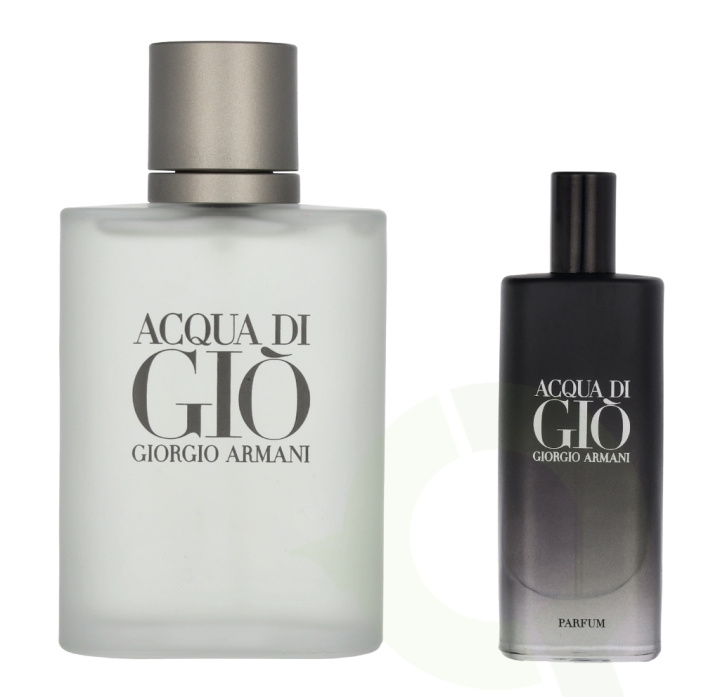 Armani Acqua Di Gio Pour Homme Giftset 115 ml Edt Spray 100ml/Edp Spray 15ml in the group BEAUTY & HEALTH / Fragrance & Perfume / Perfumes / Perfume for him at TP E-commerce Nordic AB (C48618)