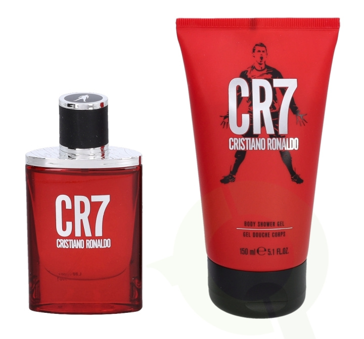 Cristiano Ronaldo CR7 Giftset 180 ml Edt Spray 30ml/Showergel 150ml in the group BEAUTY & HEALTH / Gift sets / Gift sets for him at TP E-commerce Nordic AB (C48643)