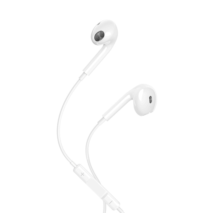 Maxlife wired earphones MXEP-04 USB-C white in the group HOME ELECTRONICS / Audio & Picture / Headphones & Accessories / Headphones at TP E-commerce Nordic AB (C48660)