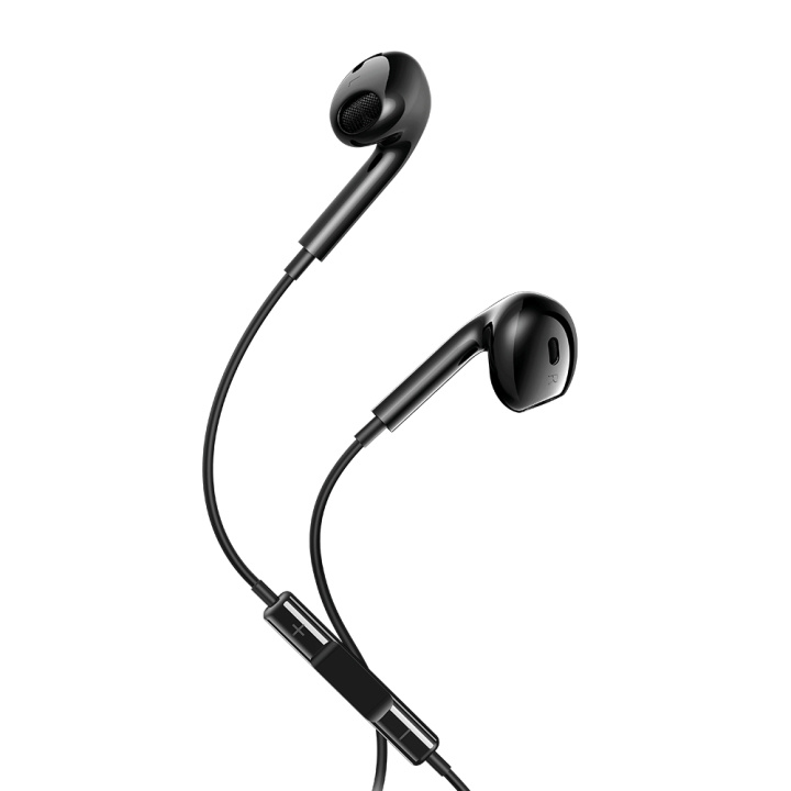 Maxlife wired earphones MXEP-04 USB-C black in the group HOME ELECTRONICS / Audio & Picture / Headphones & Accessories / Headphones at TP E-commerce Nordic AB (C48661)