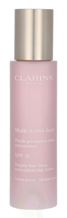 Clarins Multi-Active Jour Fluid SPF15 50 ml All Skin Types in the group BEAUTY & HEALTH / Skin care / Face / Day cream at TP E-commerce Nordic AB (C48781)