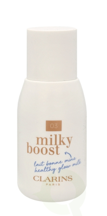 Clarins Milky Boost Skin-Perfecting Milk 50 ml #03 Milky Cashew - Healthy Gold & Hydration in the group BEAUTY & HEALTH / Makeup / Facial makeup / Foundation at TP E-commerce Nordic AB (C48870)