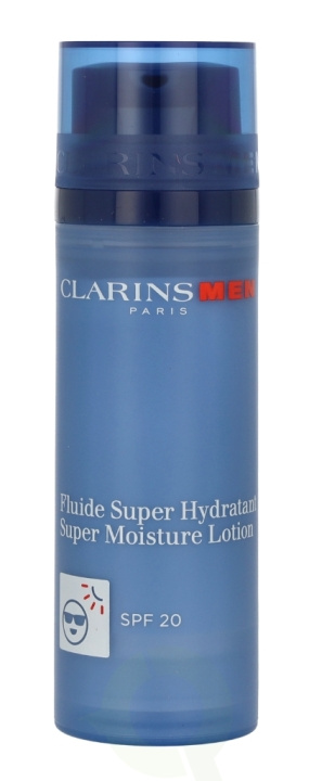 Clarins Men Super Moisture Lotion SPF20 50 ml in the group BEAUTY & HEALTH / Skin care / Face / Face creams at TP E-commerce Nordic AB (C48875)