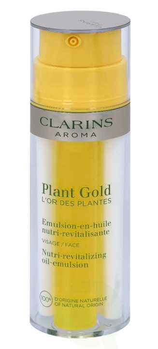 Clarins Plant Gold Nutri-Revitalizing Oil-Emulsion 35 ml All Skin Types in the group BEAUTY & HEALTH / Skin care / Face / Face creams at TP E-commerce Nordic AB (C48877)