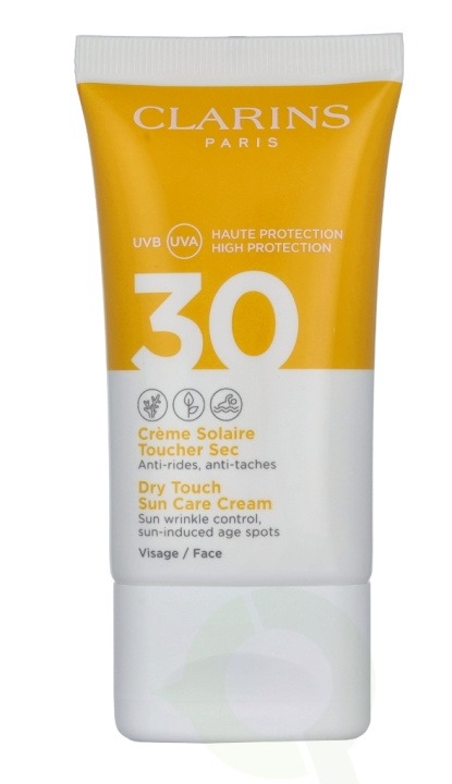 Clarins Dry Touch Sun Care Cream SPF30 50 ml Face , For All Skin Types in the group BEAUTY & HEALTH / Skin care / Tanning / Sunscreen at TP E-commerce Nordic AB (C48895)