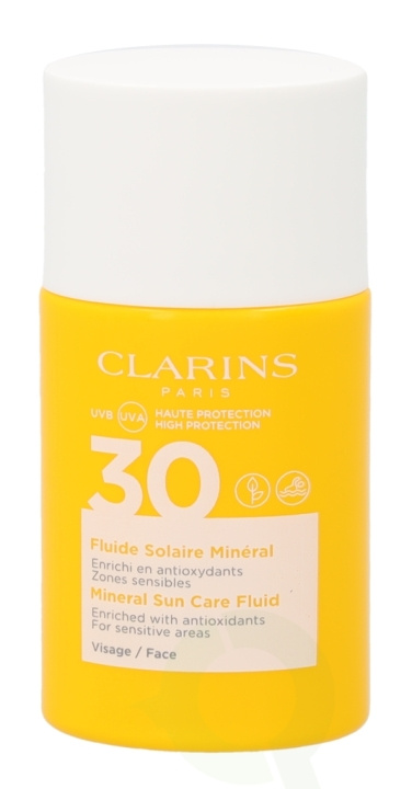 Clarins Mineral Sun Care Fluid SPF30 30 ml Face, For Sensitive Areas in the group BEAUTY & HEALTH / Skin care / Tanning / Sunscreen at TP E-commerce Nordic AB (C48907)