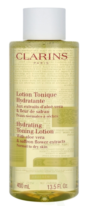 Clarins Hydrating Toning Lotion 400 ml Normal To Dry Skin in the group BEAUTY & HEALTH / Skin care / Face / Cleaning at TP E-commerce Nordic AB (C48915)