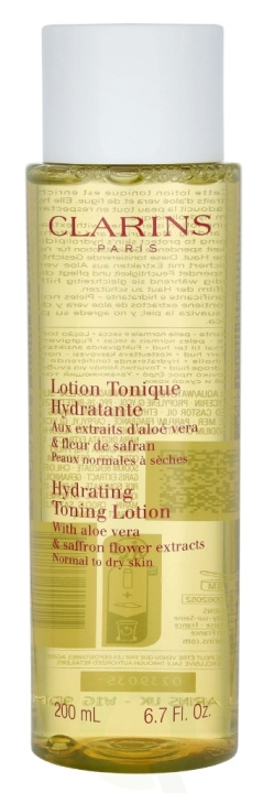 Clarins Hydrating Toning Lotion 200 ml Normal To Dry Skin in the group BEAUTY & HEALTH / Skin care / Face / Cleaning at TP E-commerce Nordic AB (C48916)
