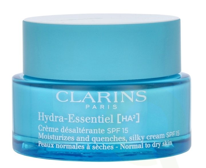 Clarins Hydra-Essentiel Silky Cream SPF15 50 ml Normal To Dry Skin in the group BEAUTY & HEALTH / Skin care / Face / Day cream at TP E-commerce Nordic AB (C48989)